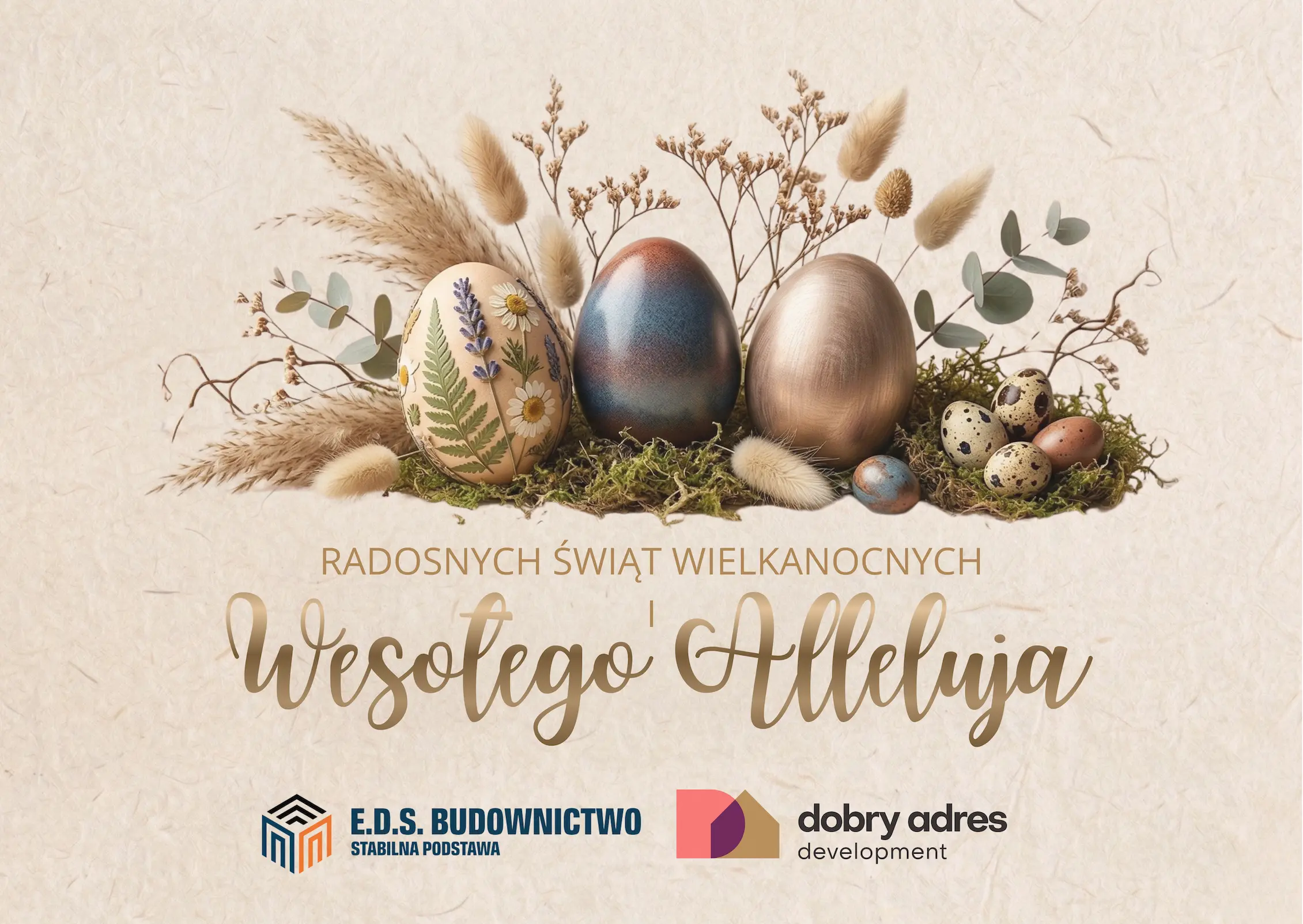 Życzenia 2026 Wielkanoc - EDS